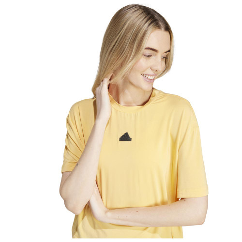 Adidas Γυναικεία κοντομάνικη μπλούζα City Escape Loose Crop Tee